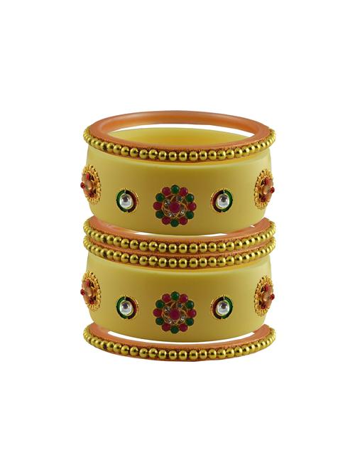 stone studded acrylic bangles - 18784719 - Very Small Image - 1