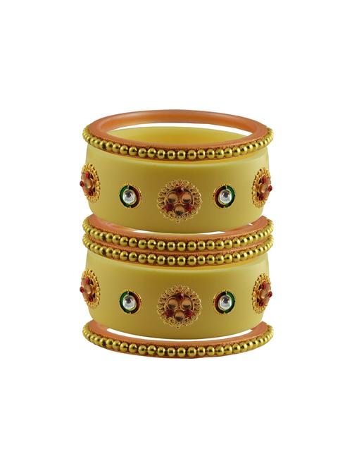 stone studded acrylic bangles - 18784726 - Very Small Image - 1