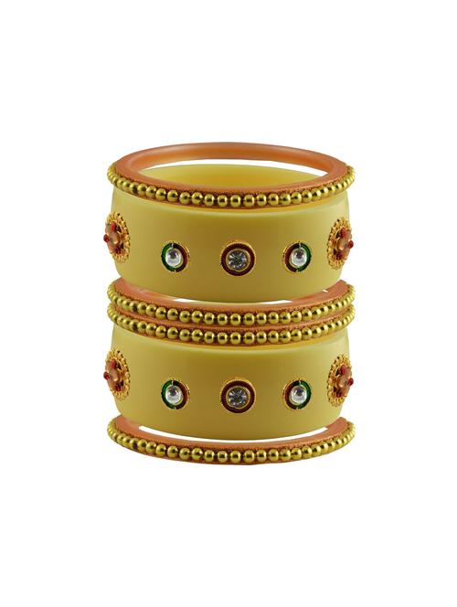 stone studded acrylic bangles - 18784758 - Very Small Image - 1