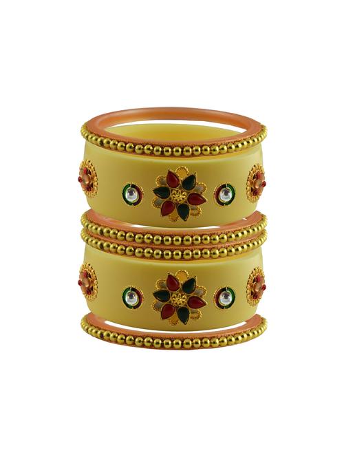 stone studded acrylic bangles - 18784765 - Very Small Image - 1