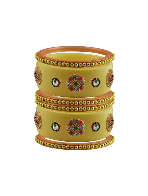 stone studded acrylic bangles - 18784791 - Very Small Image - 1