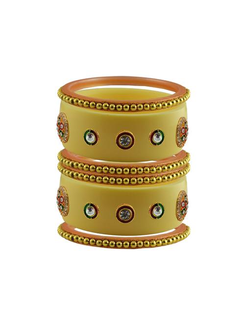 stone studded acrylic bangles - 18784799 - Very Small Image - 1