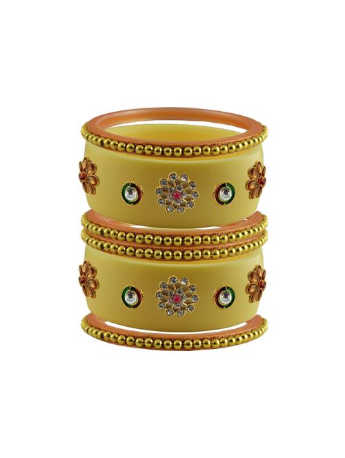 stone studded acrylic bangles - 18784820 - Very Small Image - 1