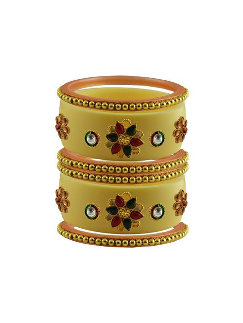 stone studded acrylic bangles - 18784846 - Very Small Image - 1