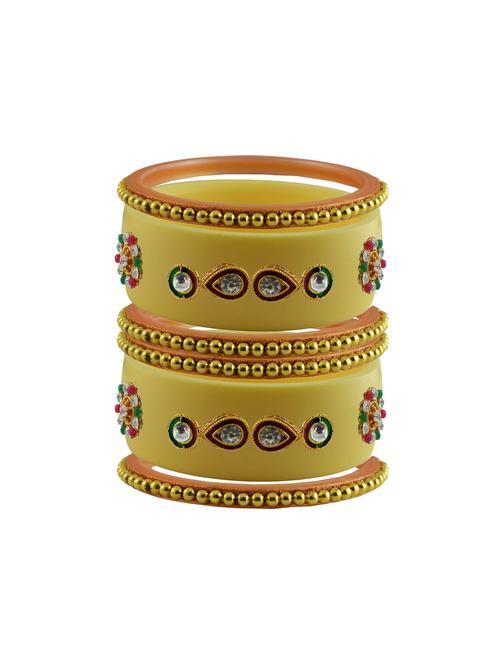 stone studded acrylic bangles - 18784886 - Very Small Image - 1