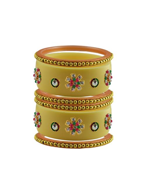 stone studded acrylic bangles - 18784898 - Very Small Image - 1