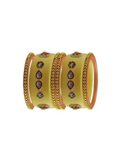 golden stud acrylic bangle - 18785005 - Very Small Image - 1