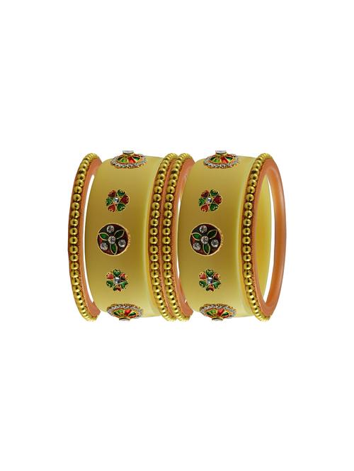 golden stud acrylic bangle - 18785006 - Very Small Image - 1