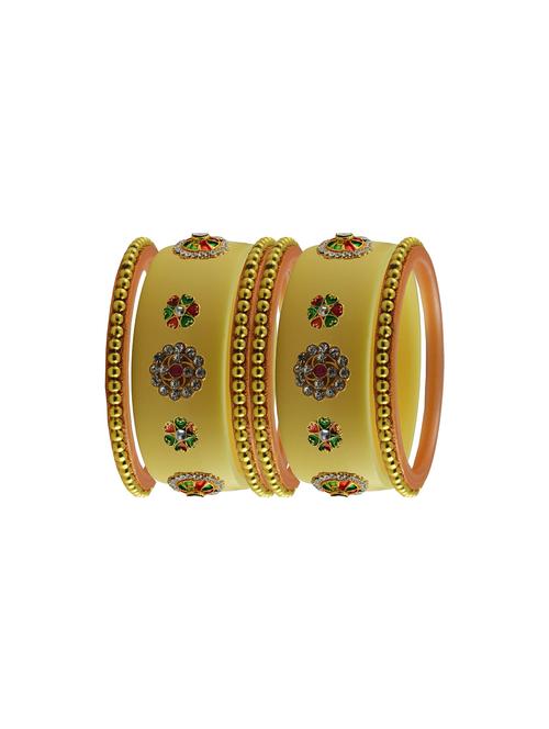 golden stud acrylic bangle - 18785023 - Very Small Image - 1