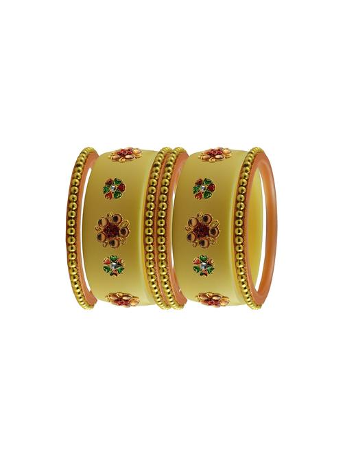 golden stud acrylic bangle - 18785040 - Very Small Image - 1