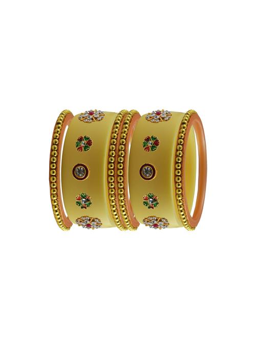 golden stud acrylic bangle - 18785055 - Very Small Image - 1