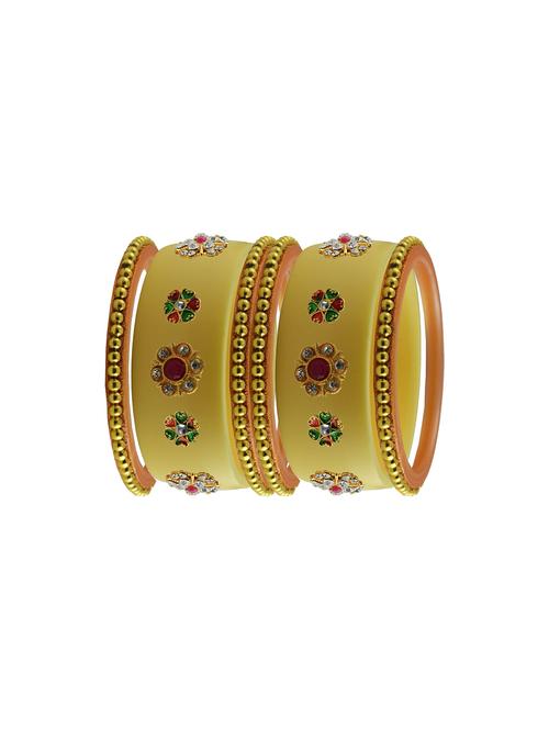 golden stud acrylic bangle - 18785067 - Very Small Image - 1