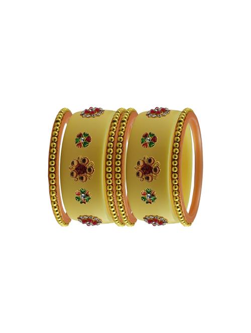golden stud acrylic bangle e - 18785091 - Very Small Image - 1