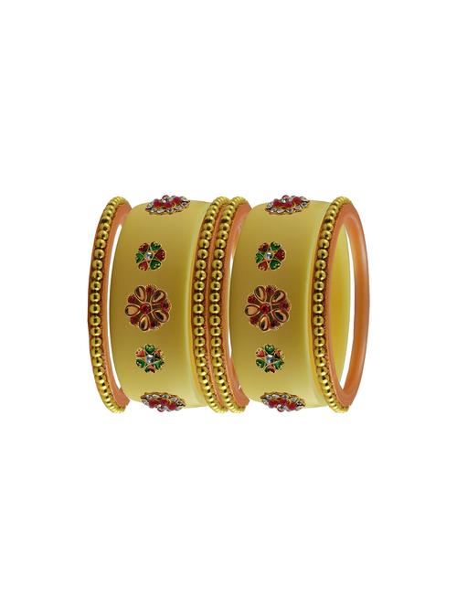 golden stud acrylic bangle - 18785093 - Very Small Image - 1