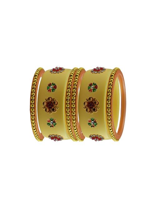 golden stud acrylic bangle - 18785101 - Very Small Image - 1