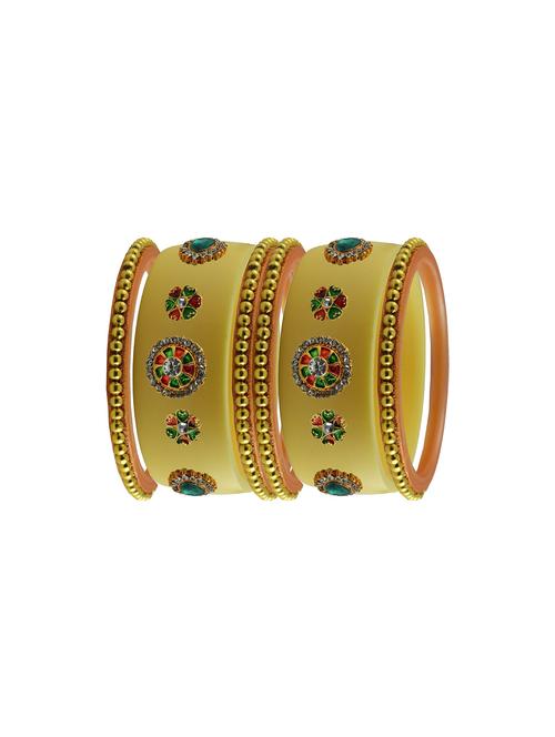 golden stud acrylic bangle - 18785189 - Very Small Image - 1