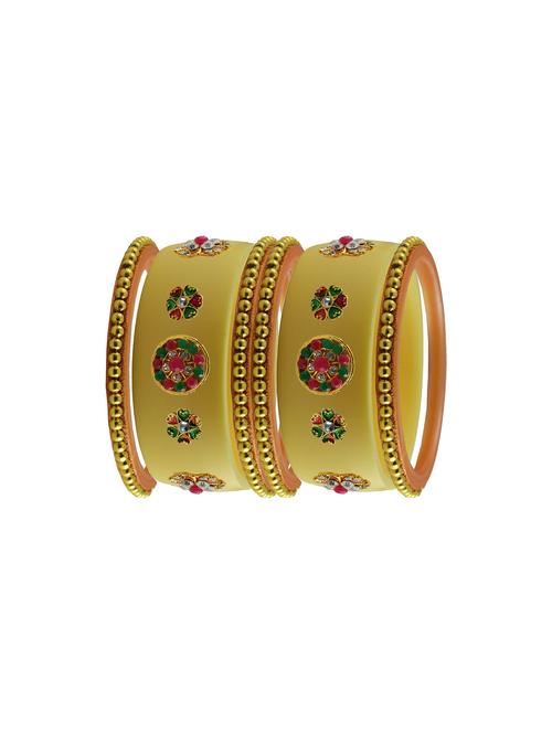 golden stud acrylic bangle - 18785232 - Very Small Image - 1