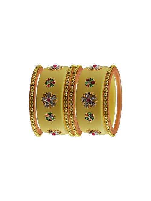 golden stud acrylic bangle - 18785241 - Very Small Image - 1