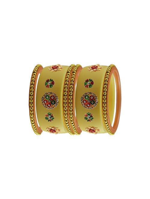golden stud acrylic bangle - 18785256 - Very Small Image - 1