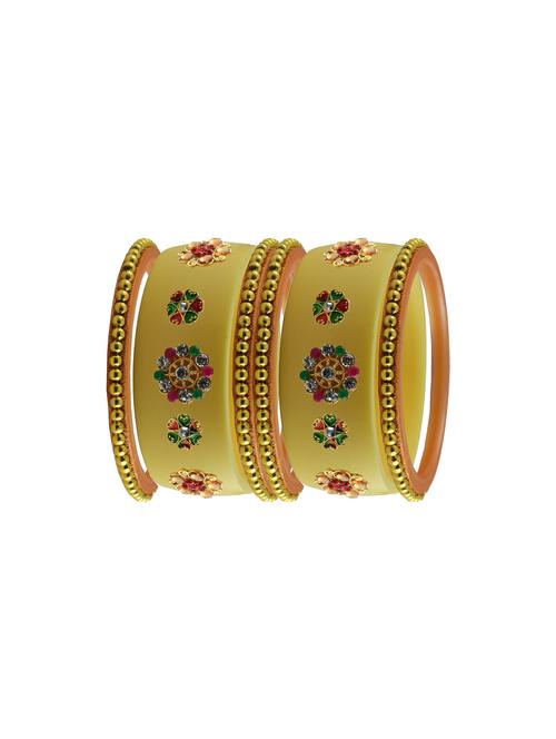golden stud acrylic bangle - 18785258 - Very Small Image - 1