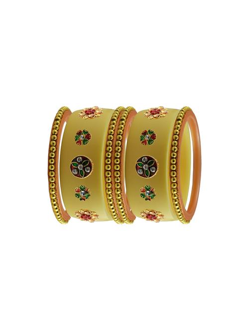 golden stud acrylic bangle - 18785267 - Very Small Image - 1