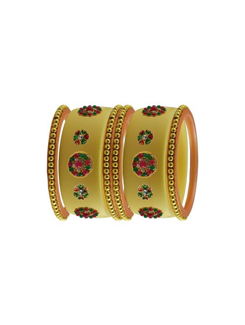 golden stud acrylic bangle - 18785274 - Very Small Image - 1