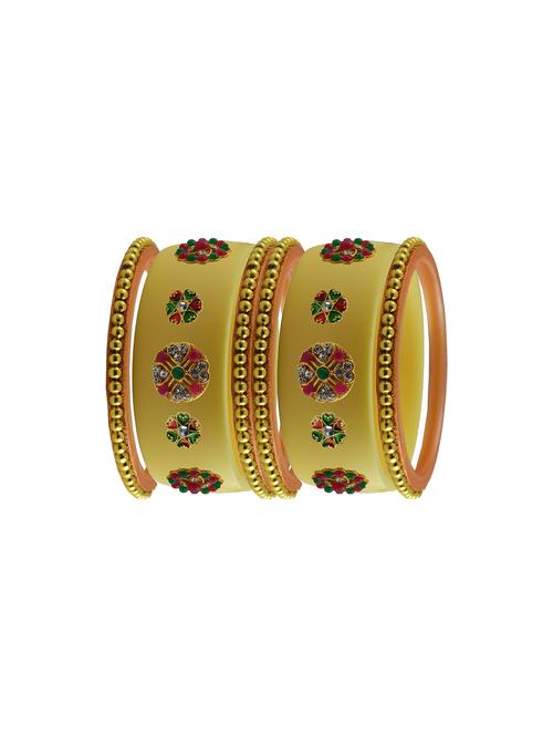golden stud acrylic bangle - 18785285 - Very Small Image - 1