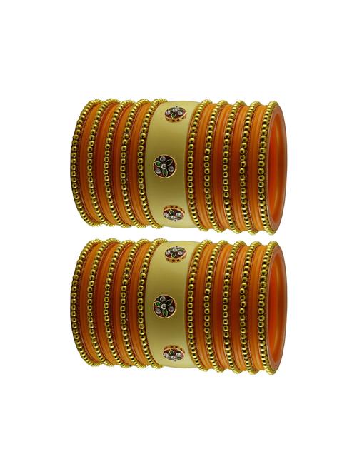 stones work acrylic bangles set - 18785419 - Very Small Image - 1