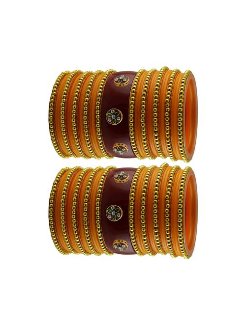 stones work acrylic bangles set - 18785434 - Very Small Image - 1