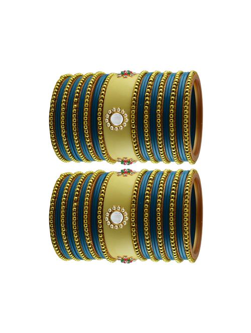 stones work acrylic bangles set - 18785444 - Very Small Image - 1
