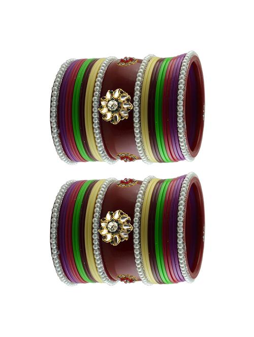 studded acrylic bangle - 18785519 - Very Small Image - 1