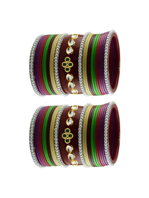 studded acrylic bangle - 18785521 - Very Small Image - 1
