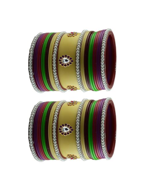 studded acrylic bangle - 18785559 - Very Small Image - 1