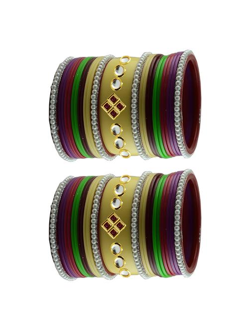 studded acrylic bangle - 18785573 - Very Small Image - 1