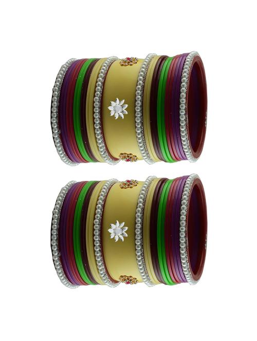 studded acrylic bangle - 18785582 - Very Small Image - 1