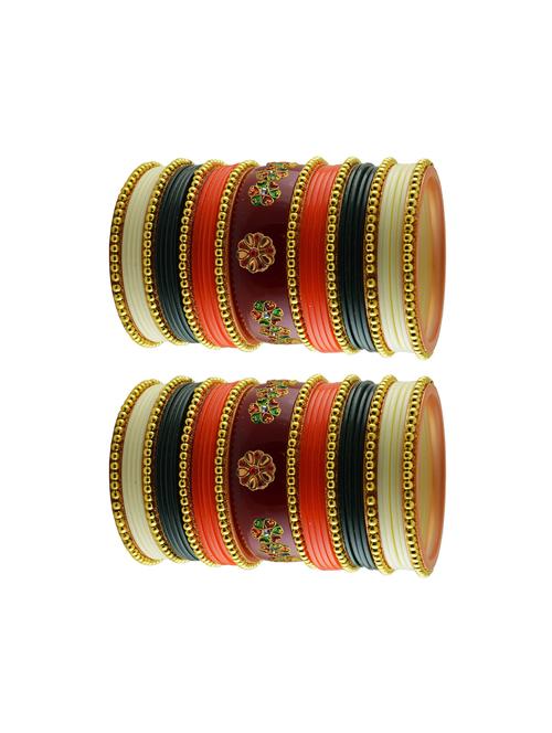 multi stone stud acrylic bangle with very extra large size - 18786140 - Very Small Image - 1