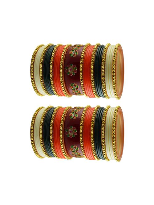 multi stone stud acrylic bangle with very extra large size - 18786154 - Very Small Image - 1