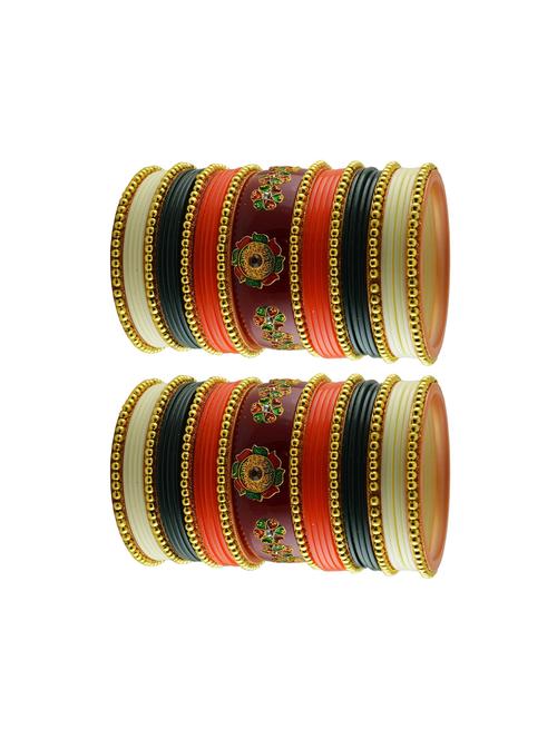 multi stone stud acrylic bangle with very extra large size - 18786162 - Very Small Image - 1