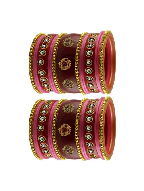 multi stone stud acrylic bangle - 18786340 - Very Small Image - 1