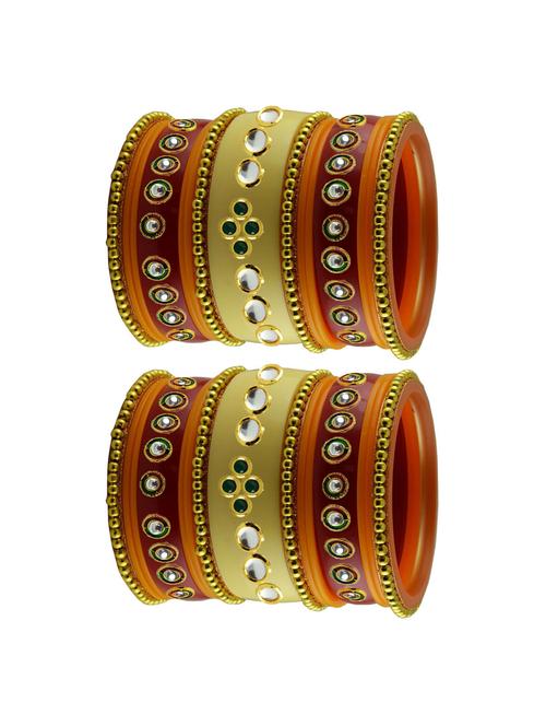 multi stone stud acrylic bangle - 18786370 - Very Small Image - 1