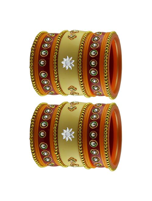 multi stone stud acrylic bangle - 18786387 - Very Small Image - 1
