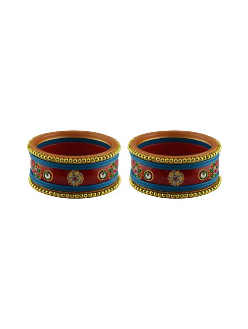 multi stone stud acrylic bangle - 18786415 - Very Small Image - 1