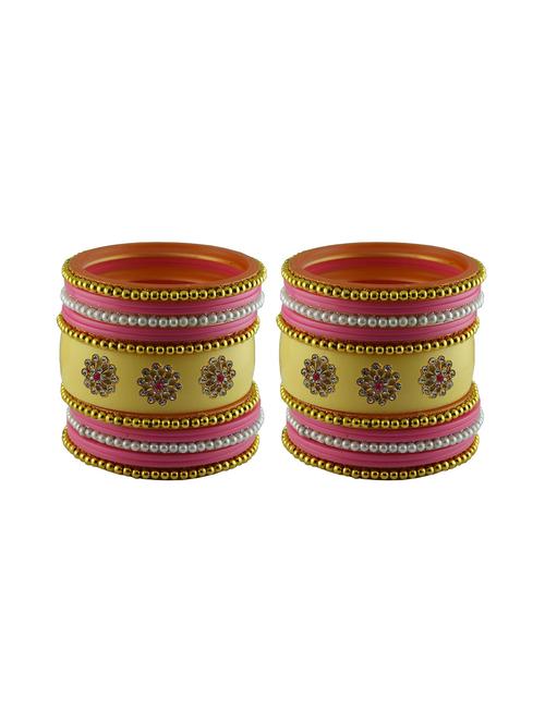 multi stone stud acrylic bangle - 18786442 - Very Small Image - 1