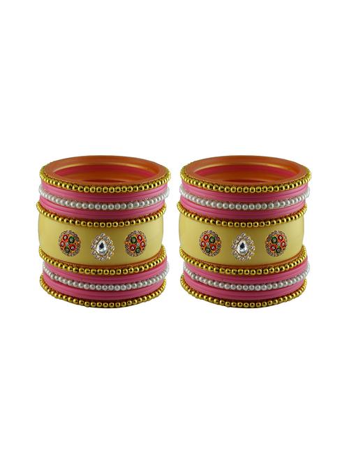 multi stone stud acrylic bangle - 18786449 - Very Small Image - 1