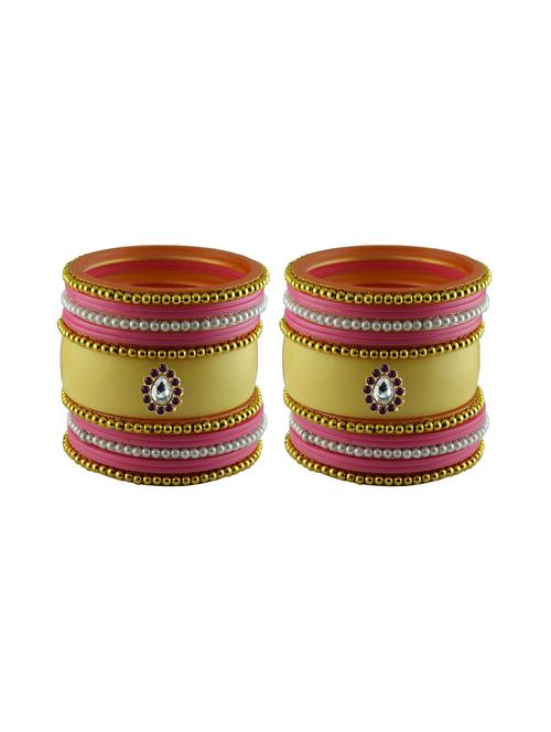 multi stone stud acrylic bangle - 18786451 - Very Small Image - 1