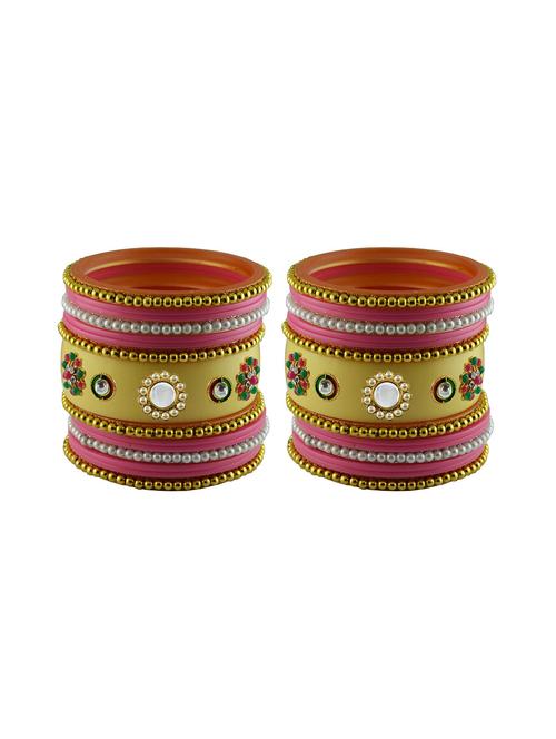 multi stone stud acrylic bangle - 18786452 - Very Small Image - 1