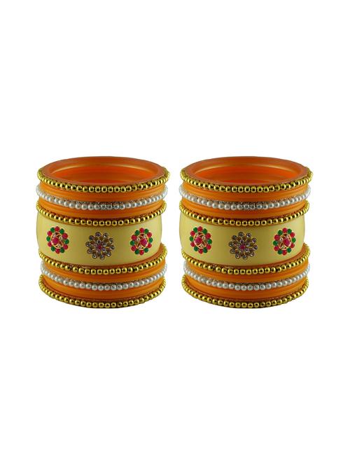 multi stone stud acrylic bangle - 18786464 - Very Small Image - 1