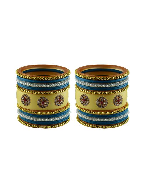 multi stone stud acrylic bangle - 18786468 - Very Small Image - 1