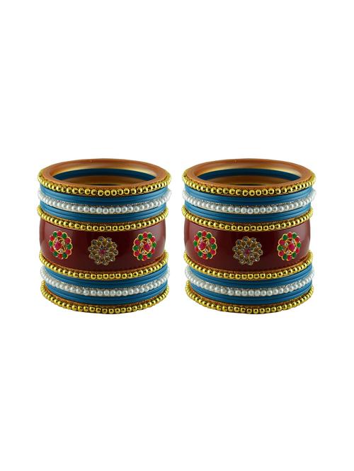 multi stone stud acrylic bangle - 18786488 - Very Small Image - 1