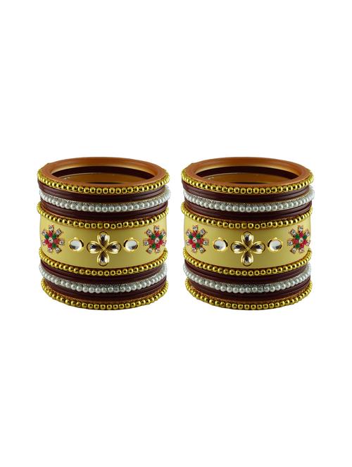 multi stone stud acrylic bangle - 18786534 - Very Small Image - 1